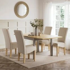 Olney Flip Top 4-6 Seater Dining Table