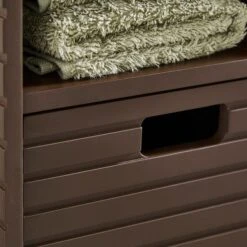Chocolate Bathroom Cabinet With Drawers 6 Chocolate Bathroom Cabinet With Drawers -Habitat Store 30925330 alt01