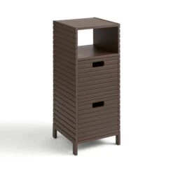Chocolate Bathroom Cabinet With Drawers 7 Chocolate Bathroom Cabinet With Drawers -Habitat Store 30925330 alt02