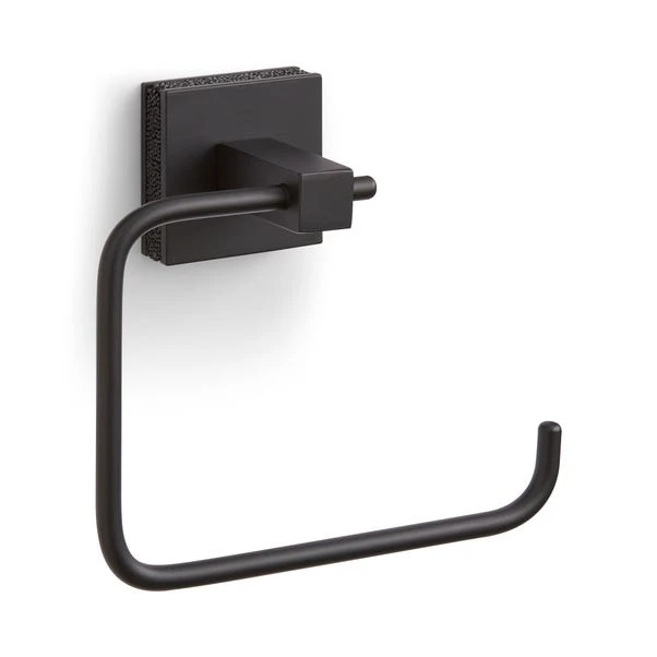 Sparkle Black Square Toilet Roll Holder 5 Sparkle Black Square Toilet Roll Holder - Image 3