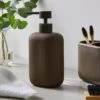 Chocolate Ceramic Soap Dispenser -Habitat Store 30925339