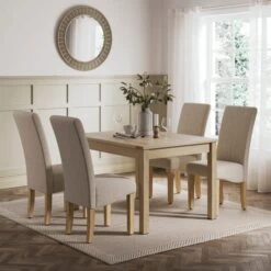 Olney Compact 4 Seater Rectangular Dining Table -Habitat Store 30925354