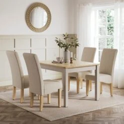 Olney Compact 4 Seater Rectangular Dining Table
