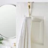 Marble Single Overdoor Towel Hook 1 Marble Single Overdoor Towel Hook -Habitat Store 30925485
