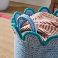 Large Scalloped Rope Basket -Habitat Store 30925514 alt01