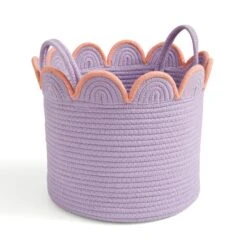 Large Scalloped Rope Basket -Habitat Store 30925537 alt02