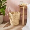 Wavy Shell Woven Bin -Habitat Store 30925539