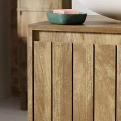 Humphrey Double Vanity Unit, Mango Wood Effect -Habitat Store 30925544 alt03