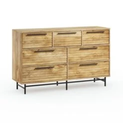 Bryant 7 Drawer Chest, Mango Wood Effect -Habitat Store 30925671 alt05