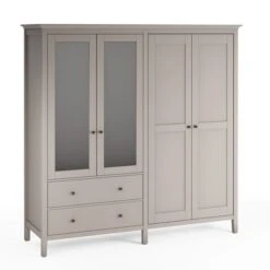 Lynton Mirrored 4 Door Wardrobe 24 Lynton Mirrored 4 Door Wardrobe -Habitat Store 30925672 alt04