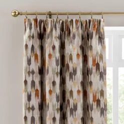 Kelso Pencil Pleat Velvet Curtains -Habitat Store 30925676