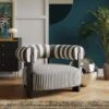 Fallon Woven Stripe Bolster Accent Chair 1 Fallon Woven Stripe Bolster Accent Chair -Habitat Store 30926637