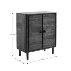 Alani 2 Door Bathroom Cabinet, Acacia Wood 11 Alani 2 Door Bathroom Cabinet, Acacia Wood -Habitat Store 30926640 alt09