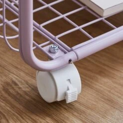 Metal Wire Storage Trolley 18 Metal Wire Storage Trolley -Habitat Store 30926806 alt01