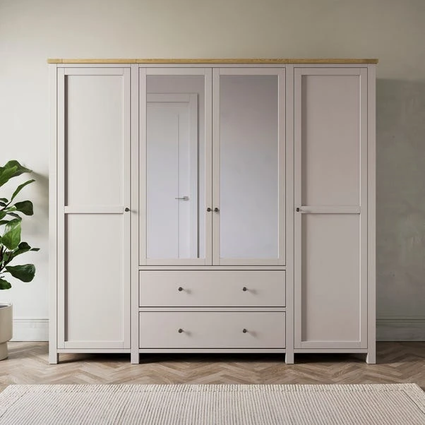 Olney 4 Door Wardrobe 3 Olney 4 Door Wardrobe