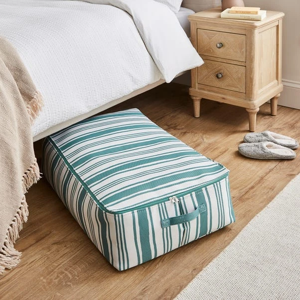Coastal Stripe Underbed Bag 3 Coastal Stripe Underbed Bag