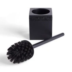 Sparkle Black Square Toilet Brush -Habitat Store 30926853 alt02