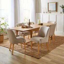 Beatrice Dining Chair, Fabric -Habitat Store 30927139 alt01