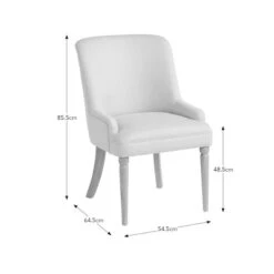 Beatrice Dining Chair, Fabric -Habitat Store 30927139 alt09