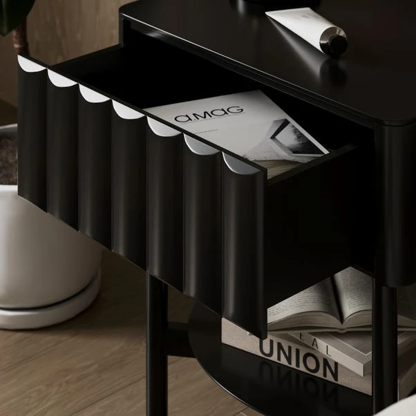 Alita 1 Drawer Bedside Table 5 Alita 1 Drawer Bedside Table - Image 3