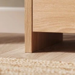 Bennett 2 Drawer Bedside Table, Light Oak -Habitat Store 30927464 alt05