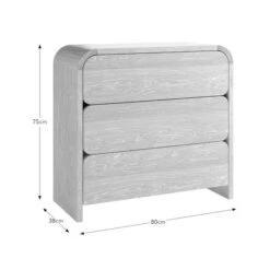 Bennett 3 Drawer Chest -Habitat Store 30927465 alt09