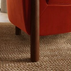 Polly Velvet Wooden Arm Tub Chair -Habitat Store 30927475 alt03