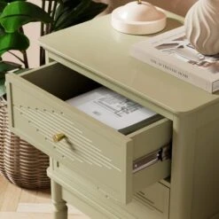 Ottilie 2 Drawer Bedside Table -Habitat Store 30927515 alt02