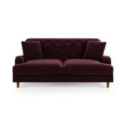Beatrice Buttoned Velvet 3 Seater Double Sofa Bed -Habitat Store 30927531 alt06