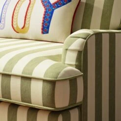 Beatrice Woven Stripe Snuggle Sofa Bed -Habitat Store 30927535 alt03