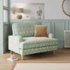 Beatrice Checkerboard Woven Stripe Snuggle Chair -Habitat Store 30927539