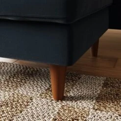 Zoe Casual Sit Velvet Corner Chaise Sofa -Habitat Store 30927555 alt04