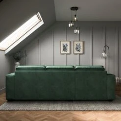 Claude Soft Tonal Chenille Corner Chaise Sofa -Habitat Store 30927957 alt01