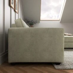 Claude Soft Tonal Chenille Corner Chaise Sofa -Habitat Store 30927958 alt03