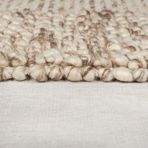 Pebble Wool Border Rug 12 Pebble Wool Border Rug - Image 10