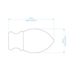 Teardrop Extendable Metal Curtain Pole -Habitat Store 30928144 alt08