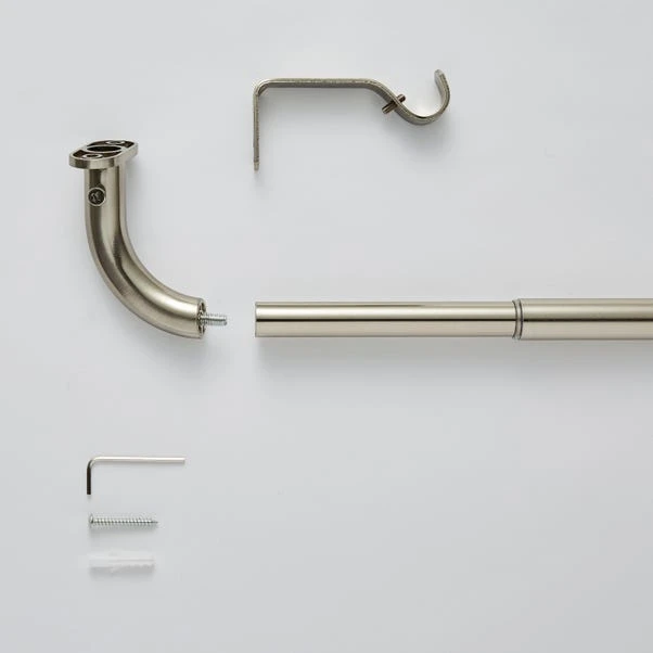 Room Darkening Extendable Metal Eyelet Curtain Pole 22 Room Darkening Extendable Metal Eyelet Curtain Pole - Image 20