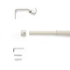 Stud Extendable Metal Curtain Pole -Habitat Store 30928191 alt02