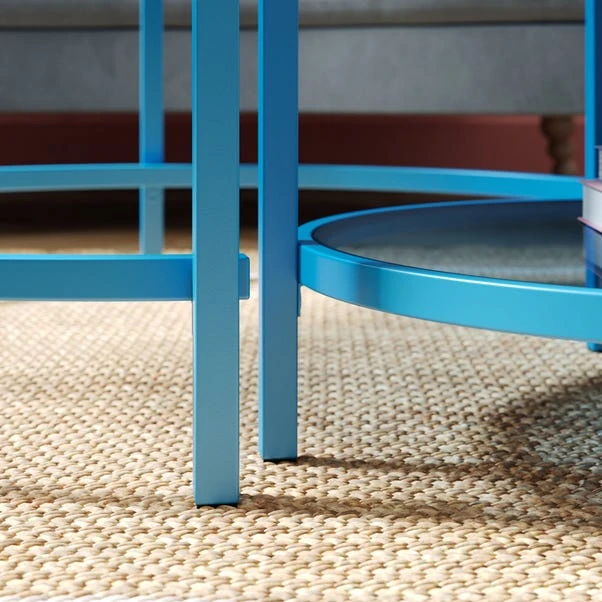 Sofia Glass Coffee Nest Of Tables 19 Sofia Glass Coffee Nest Of Tables - Image 17