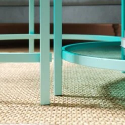 Sofia Glass Coffee Nest Of Tables 24 Sofia Glass Coffee Nest Of Tables -Habitat Store 30928200 alt02