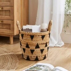 Banana Bark Storage Basket 11 Banana Bark Storage Basket -Habitat Store 30928206