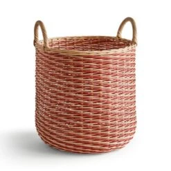 Round Woven Rattan Basket -Habitat Store 30928208 alt02