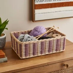 Woven Rattan Tray 19 Woven Rattan Tray -Habitat Store 30928215