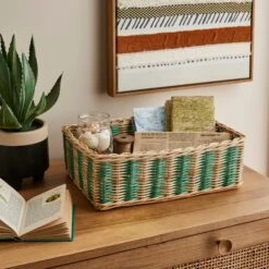 Woven Rattan Tray 16 Woven Rattan Tray -Habitat Store 30928216