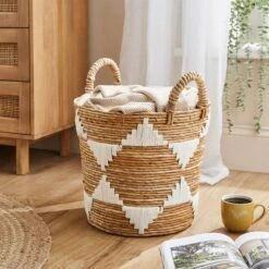 Banana Bark Storage Basket