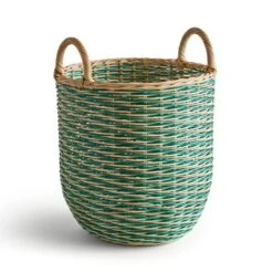 Round Woven Rattan Basket -Habitat Store 30928234 alt02