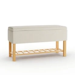 Upholstered Hallway Storage Bench -Habitat Store 30928235 alt01