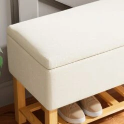 Upholstered Hallway Storage Bench -Habitat Store 30928235 alt04