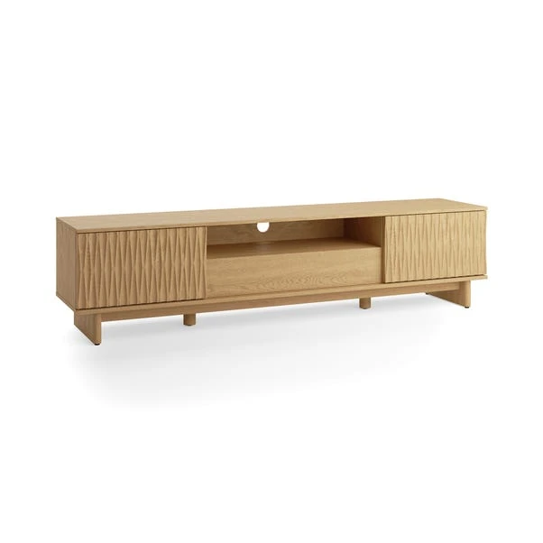 Inga Extra Wide TV Unit For TVs Up To 75", Oak Effect 9 Inga Extra Wide TV Unit For TVs Up To 75", Oak Effect - Image 7