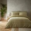 Alara Jaquard 100% Cotton Duvet Cover And Pillowcase Set -Habitat Store 30928307